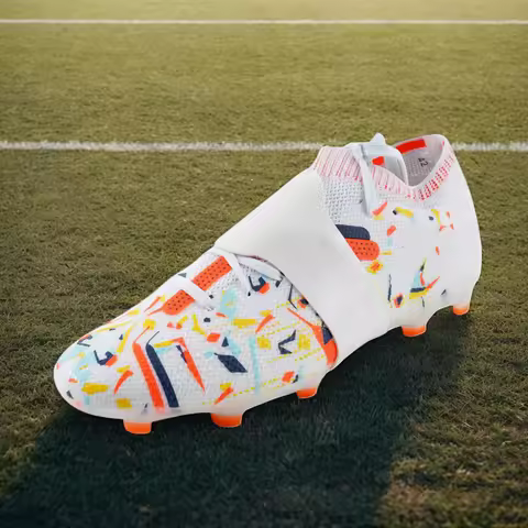 1 Pair Shoelaces Covers Silicone Soccer Cleat Bands Soccer Shoe Band Sports Accessory for Football B