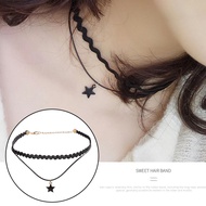 Lace Necklace Sexy Necklace Hundred Lockbone Student Necklace B7y7