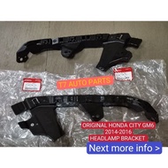 CITY GM6 T9A 2014-2016 FRONT DEPAN BUMPER HEADLAMP BRACKET LAMPU 71140-T9A-T00 71190-T9A-T00