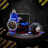 🔥โปรโมชั่น🔥 ชุดเซ็ตระบบน้ำมัน ครบชุด งานKING V.2+ถังA+ปั้มติ๊ก+ขารัดปั้มติ๊ก+สายถัก+3ทางทองเหลือง รั