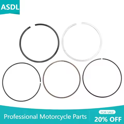 1/4pcs 49mm 250cc Motorbike Engine Cylinder Piston Rings Kit for KAWASAKI ZXR250 1991-1998 ZR250 Bal