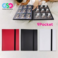 Strap Binder Card Album 4/9 Pocket - A4 Card Collection Book Fits 160/ 360pcs - For TCG/CCG POKEMON