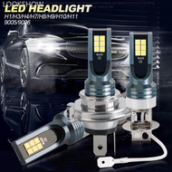 LOOKSHOW 12V 6000K Car LED Headlight Fog Light Bulbs H4 H7 H11 H8 H9 H1 H3 LED 9005 9006 Hb3 Hb4 Aut