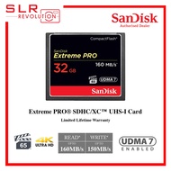 SanDisk Extreme PRO 32GB / 64GB / 128GB CompactFlash VPG-65 UDMA 7 [Up to 160MB/s Read, 150MB/s Write] CF Memory Card