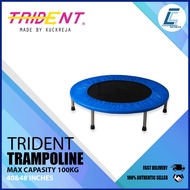 Trident Trampoline For Exercise & Training Fitness (Max Capacity 100kg)