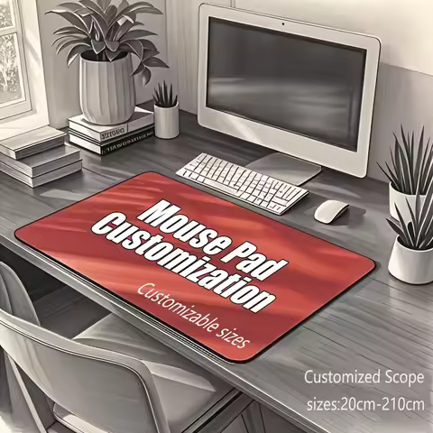 Custom mouse pad sizes: 21 x 26 cm to 90 x 40 cm, supporting custom images and photos Mouse pads: 21
