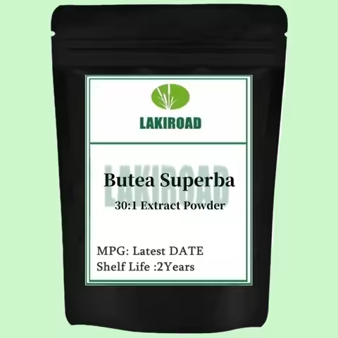 Butea Superba 30:1 Customized Powder Refillable bags Packaging for Global Soap Production Raw Materi
