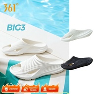 361 Degrees BIG3 Men's Slippers Ultra-Soft Cushioning Breathable Non-Slip Urban Sport Indoor Outdoor