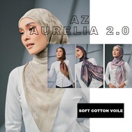 TUDUNG BAWAL AMEERA ZAINI (AZ AURELIA 2.0) [POLY COTTON VOILE]