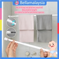 ​​Bella Rod Teleskopik untuk Tirai Adjustable Curtain Rod No Drill Telescopic Pole Multi-purpose Clo