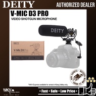 Deity V-Mic D3 Pro Super Cardioid Condenser Microphone Camera Mount Shotgun Microphone (VMicD3 / V-M