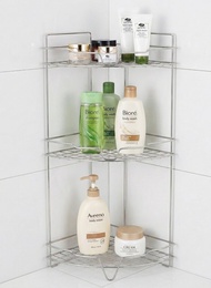 304不鏽鋼 三層 轉角架　三角架　轉角置物架　浴室架　瓶罐架