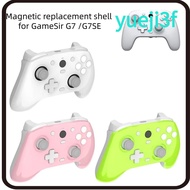 YUEJI Replacement Faceplate, Hard PC Screwless Front Shell Cover,  Magnetic Shockproof Game Controll