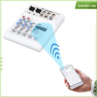 ❡№[LovoskibcMY] 4CH Mixer Mixing Console Mobile Phones Small MixerS5G