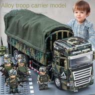 [Spot Goods] Children's Alloy Personnel Carriers (APC) Missile Truck Toy Boy Rocket Laucher Missile 