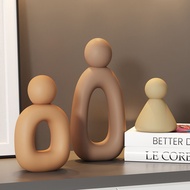 Modern Minimalist Resin Abstract Family Ornaments Home Decor Room Decor Room Decoration Cute Decorat