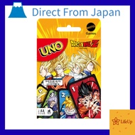 【Direct From Japan】Mattel Game UNO Dragon Ball Z Card Game Party Game for 2-10 Players Ages 7 and Up