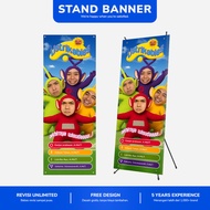 Custom Standing Banner | Banner Stand | XY Banner | Graduation Banner | Event Banner | Y Banner Stan