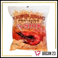 Kerupuk Udang Ny. Siok Oval Lebar &amp; Panjang ( 500 Gr )/ Bacan 23