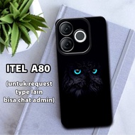 CC27 Flexible rubber softcase/ for ITEL A80 Men's Motif/case ITEL A80/kesing ITEL A80/silicon ITEL A