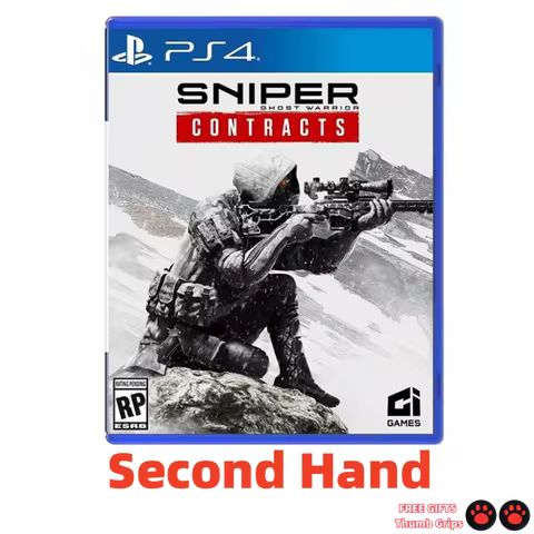 Sony Playstatio4 PS4 Genuine Second Hand Game CD Sniper Ghost Warrior Playstation4 Game Card SONY Ps