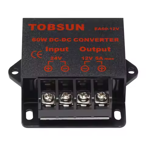 24V to 12V 5A DC Converter Voltage Reducer Regulator Step Down Buck Converter converter 12V 24V to 5