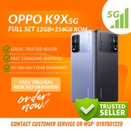 (Refurbished) OPPO K9X 5G VOLTE (6GB+256GB ROM) NEW I Full Set I Mobile Phone Smartphone Fon