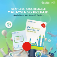 CMLink SIM Card Malaysia 4G/5G | Unlimited Call + China Roaming Data