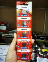 ของแท้ Panasonic ถ่านกระดุม CR1620 แพคเกจใหม่ 1620ถ่านรีโมทรถยนต์ ถ่านรีโมทรถ แบตกระดุม Button Batte