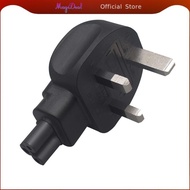 [MagiDeal] UK to IEC320 C5 Plug Adapter UK Plug Male to IEC320 C5 Female Plug for Digital