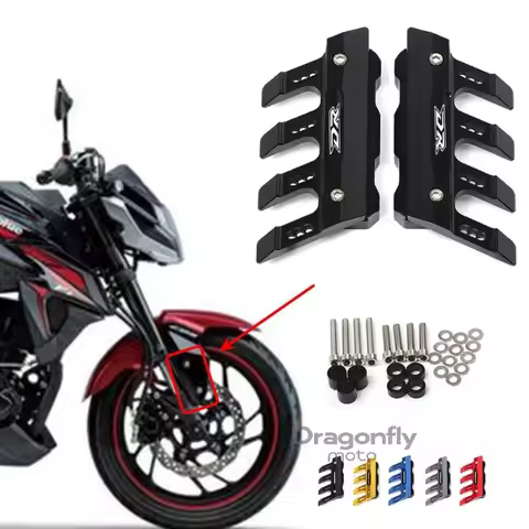 For Haojue Suzuki DR160 DR160S DR300 TWin Motorcycle Mudguard Front Fork Protector Guard Block Front