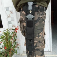 tempat sangkur tactical / tempat sangkur TNI polri / tempat sangkur brimob tactical