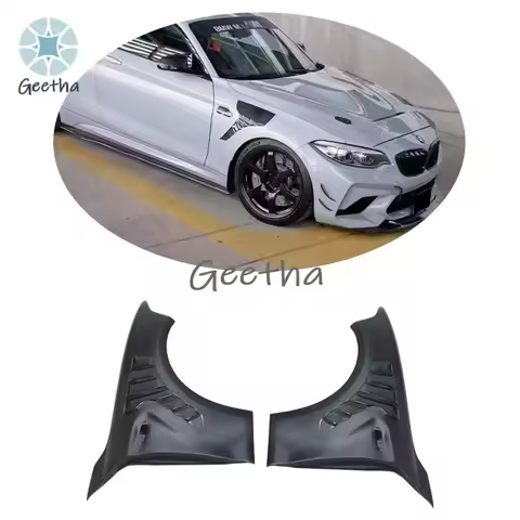 Quality Assurance MP Style Half Carbon Fiber Side Fender Fit for F22 F87 M2 M2C Fender