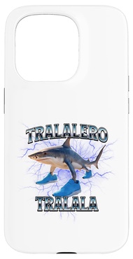 Tralalero Tralala Bootleg Brainrot イタリアン ブレイン ミーム スマホケース iPhone 15 Pro 用