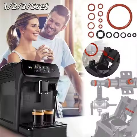 1-5set O-Ring Seal Kit Silicone Gasket Tools For Food Grade Coffee Machine Brewing Group Spout Conne