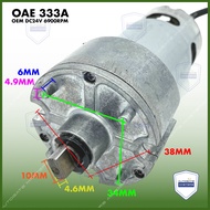 OEM OAE 333A ( 24V 6900RPM ) MINI MOTOR AUTOGATE AUTO GATE SYSTEM (  OAE 333A )