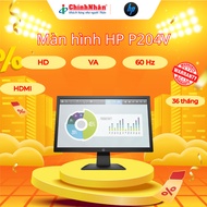 HP P204V Monitor | 19.5" HD+ | 60Hz | TN Background Panel | VGA, HDMI | Compact and Lightweight Desi
