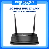 TP-Link MR100 300Mbps 4G WiFi Router – LTE Sim, 2 Antennas, WiFi Broadcast Anywhere, Easy to Use