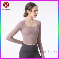 Lululemon yoga sports long sleeve elastic fitness top with chest cushion CX711