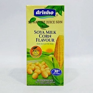 Drinho Soya Milk Corn Flavour / Susu Soya Perisa Jagung / 豆奶玉米 ( 12 Packs x 1 litre )