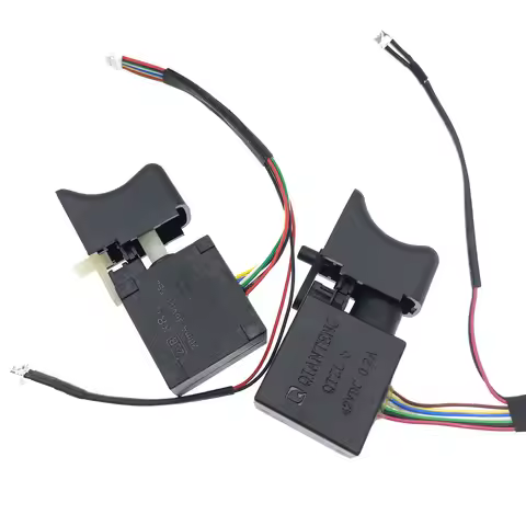 36V 42V Electric Wrench Accessories Drill Switch Adjustable Cordless Drill Trigger Switch Drill Spee