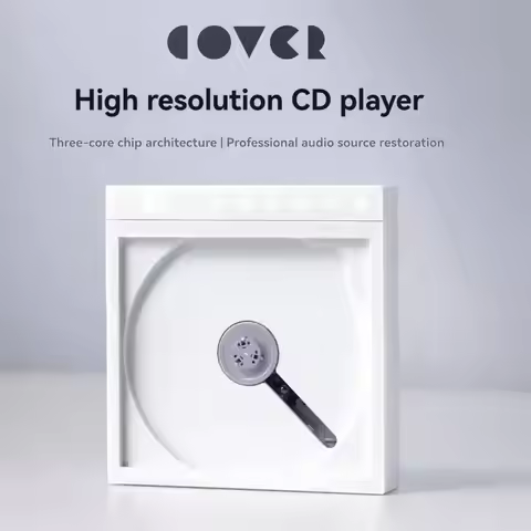 TINYL COVER Portable CD Players Touch Panel Bluetooth CD-ROM Recorder CD Player Low Distortion High 