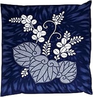 Merry Night Z59602-72 Floor Cushion Cover, Made in Japan, 100% Cotton, "Paulownia", Octagonal Size, 