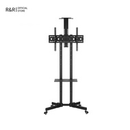 Floor Stand Mobile TV Bracket Mobile Cart TV Bracket with Universal wheel Adjustable TV Stand