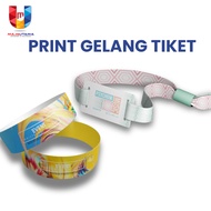 Print Concert Bracelets in Art Paper lanyard/s Custom Print/s, Event Festival Tickets, WristBand Pas