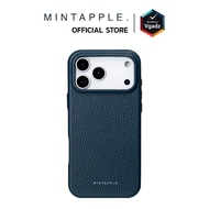 MINTAPPLE. เคสสำหรับ iPhone 17 Pro / 17 Pro Max รุ่น Top Grain Leather Case