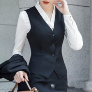 Formal work vest for women, women's hotel work top vest