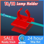 🐟T6/T8🐟 Aquarium LED Buckle LED Holder LED Holder for T6 T8 Tube Light灯卡扣
