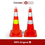IRONWU Safety Traffic Cone 70CM Traffic Cone/ RubberLintas Road Cone Safety Cone