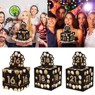 ZILUOLAN Birthday Money Box, Birthday Happy Birthday Cash Pull Boxs, Fuuny Creative Paper 16th 18th 